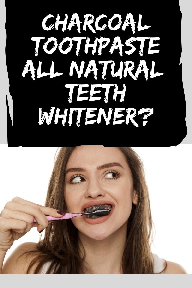 Charcoal Toothpaste All Natural Teeth Whitening